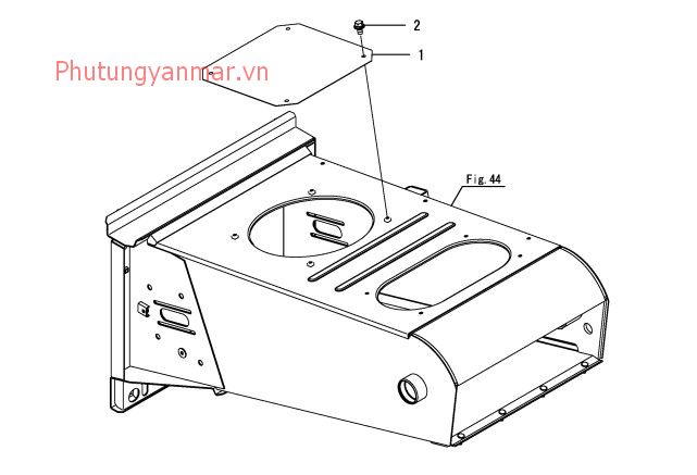 nắp buồng cấp lúa